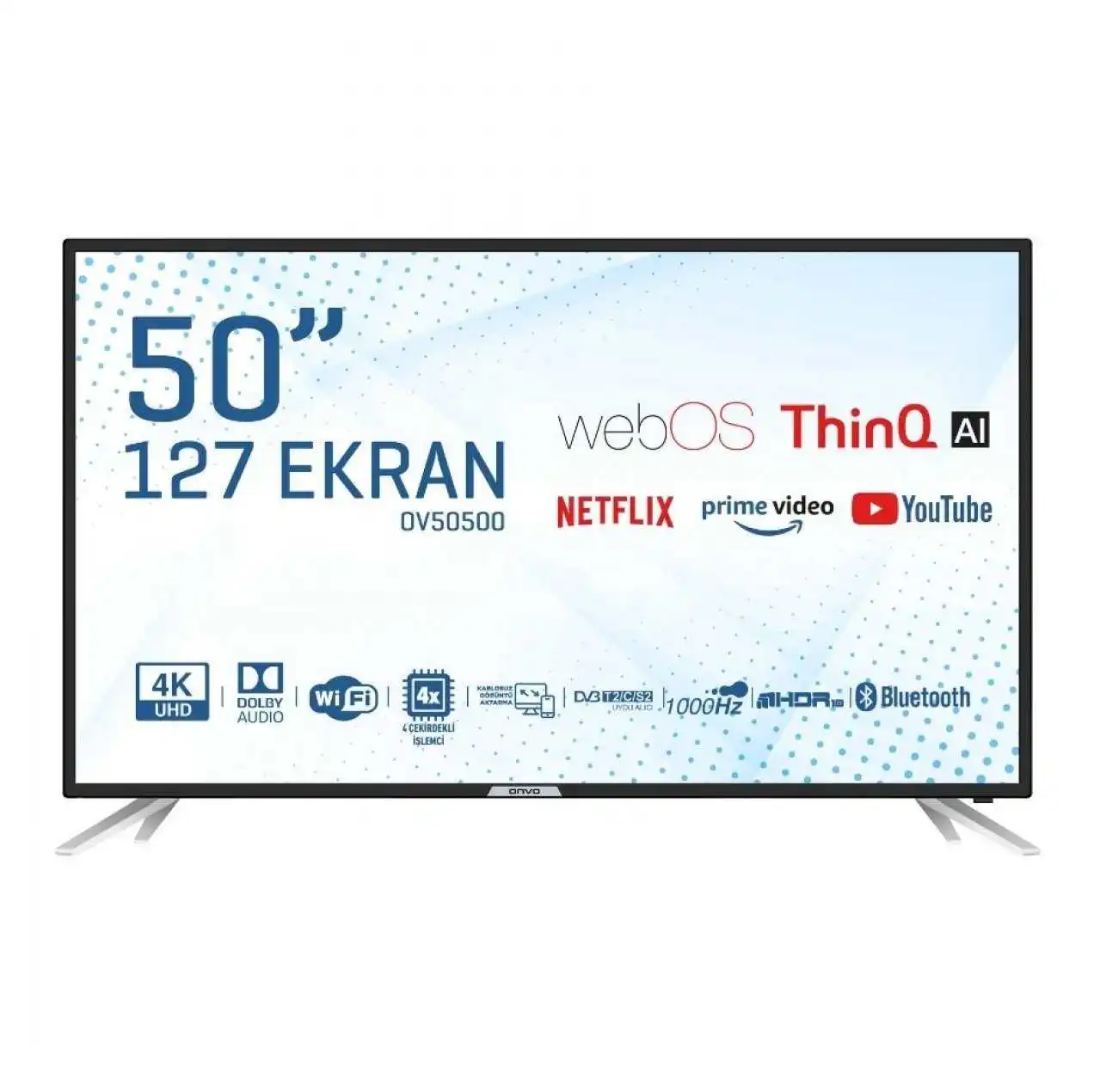 ONVO OV50500 50” UYDU ALICILI  LED TV  
