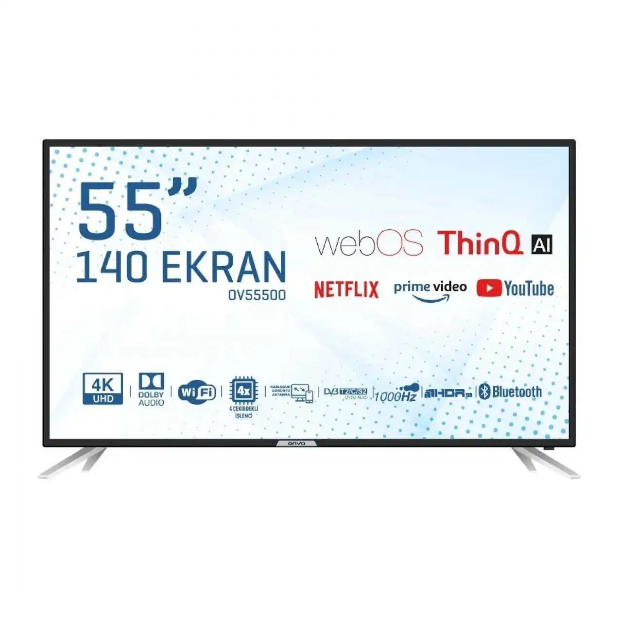 ONVO OV55500 55” UYDU ALICILI LED TV  