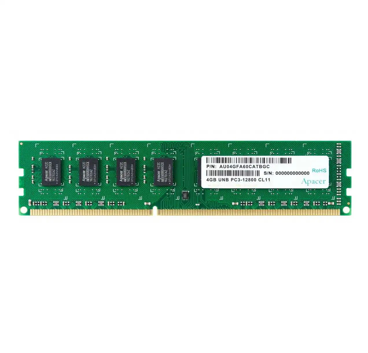 Apacer 4GB (1x4GB) 1600Mhz CL11 DDR3 PC Ram (DL.04G2K.KAM)
