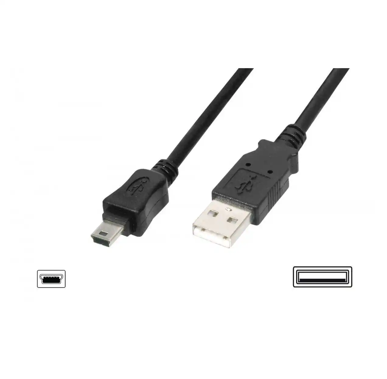 DIGITUS USB 2.0 - USB MINI KABLO 1.8 MT AK-300108-018-S