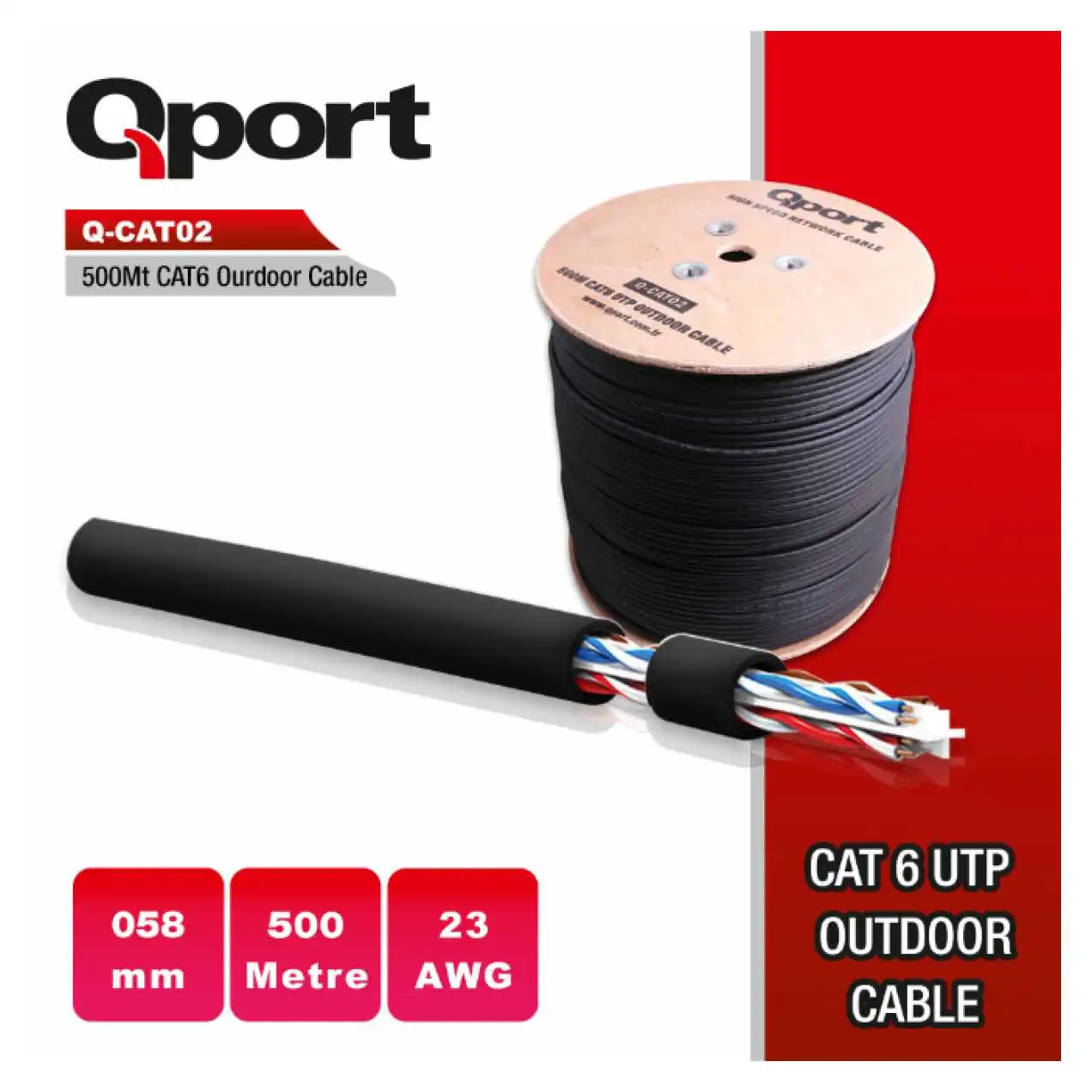 qport-q-cato2-23awg-500-metre-makaralI-syah-kablo-ürün-resmi