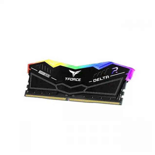 Team T-Force DELTA RGB Black 32GB(2x16GB) DDR5 7200Mhz CL34 Gaming Ram (FF3D532G7200HC34ADC01)